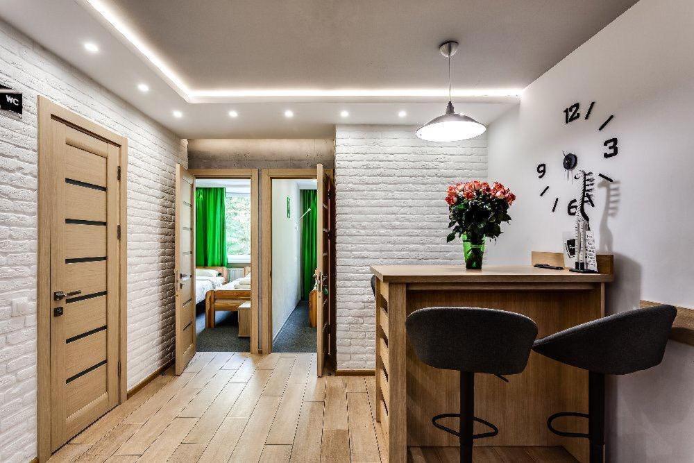 The Cube Rooms Leopoli Esterno foto